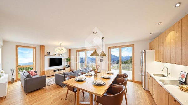 Les Perrons de St-Romain : appartements terrasse, superbe vue 6