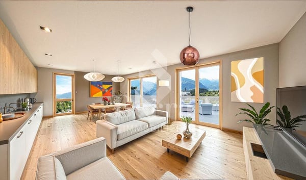 Les Perrons de St-Romain : appartements terrasse, superbe vue 1