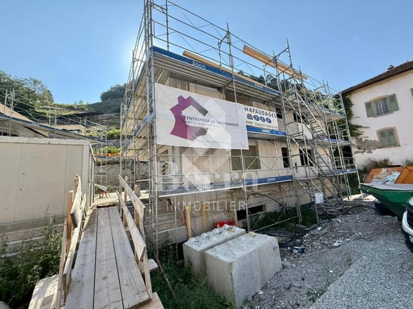 Le Pied du Château : authenticité et cachet, chantier en cours 12