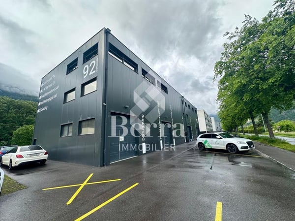 Box-halle avec porte sectionnelle 5