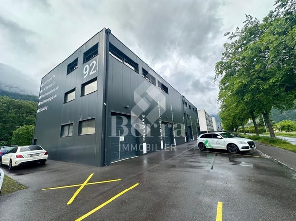 Box-halle avec porte sectionnelle 5