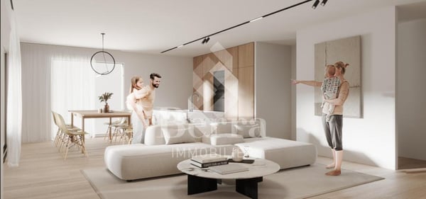 Au 1e étage, 20m2 de balcon ! 2