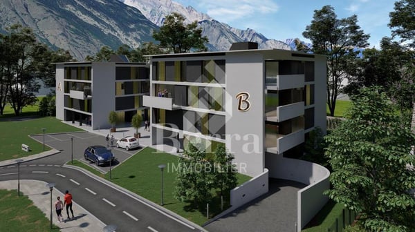 1.5 pièces au 3e étage - variante en 4.5 pièces possible ! 2