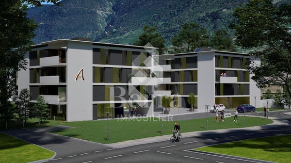 1.5 pièces au 3e étage - variante en 4.5 pièces possible ! 1