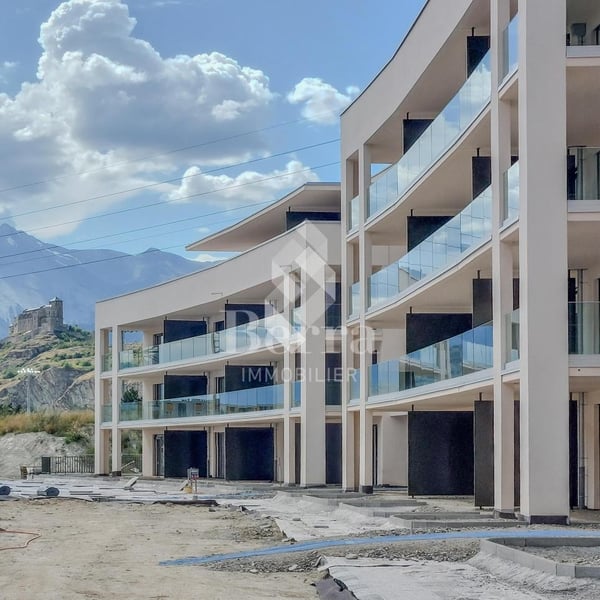 Ecoquartier à Sion, du studio au 4.5 pièces 1