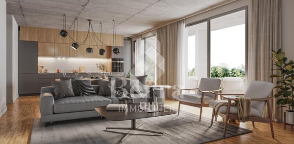 1.5 pièces au rez 1