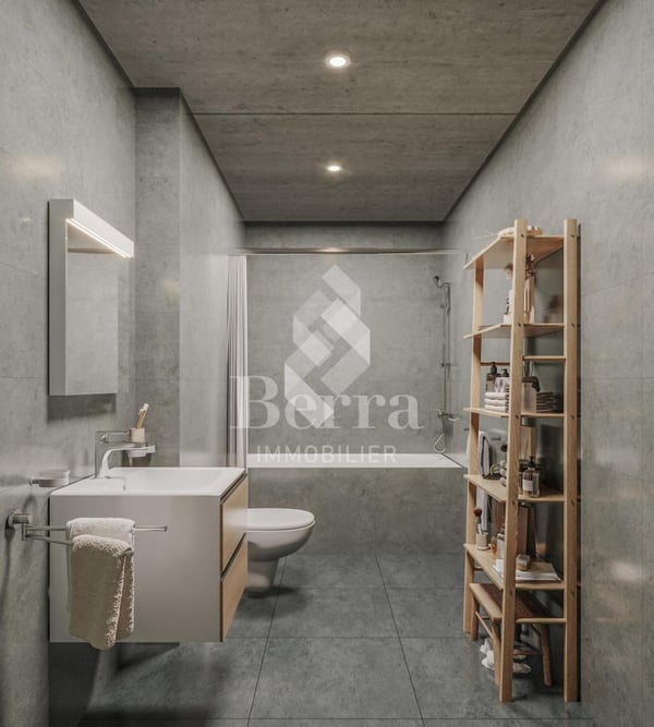 1.5 pièces au rez 4