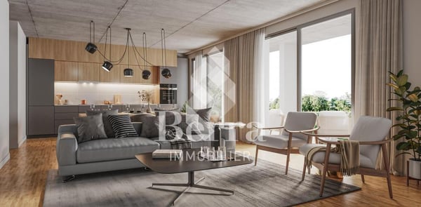 3.5 pièces au rez 10