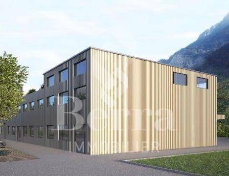 Bureaux à louer dans halle certifiée minergie-p 2