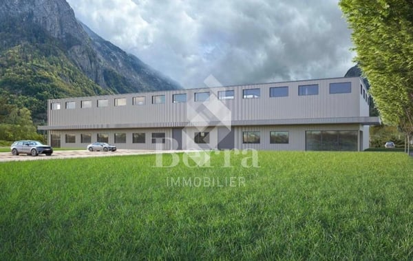 Bureaux à louer dans halle certifiée minergie-p 1