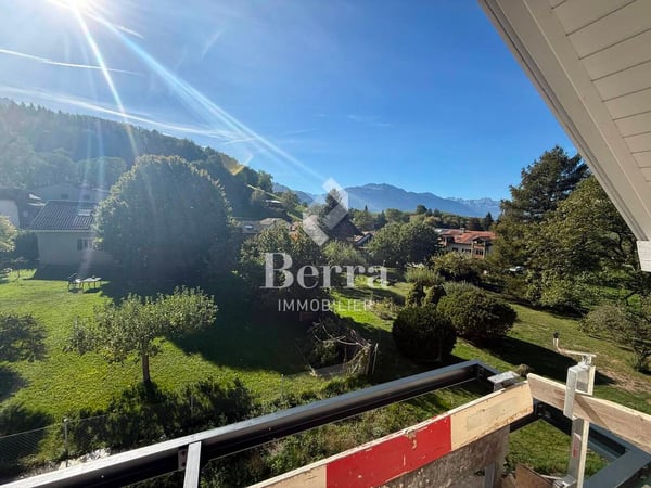 Attique sous combles au Châtel-sur-Bex, livré avec potager privé 2