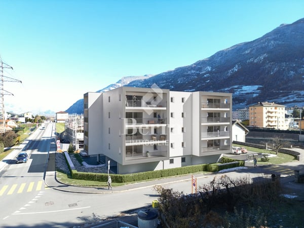 2.5 pièces orienté Ouest au 1er étage ! 12