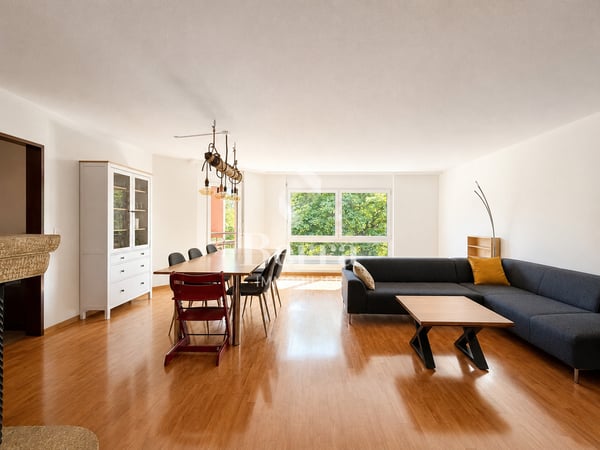 Spacieux 4.5 pièces avec cheminée, balcon et place de parc en sous-sol 1