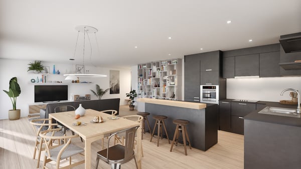 NEUF Sept prestigieux appartements de 1.5p livrés en 2026 2