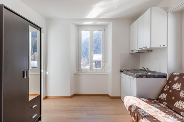 Deux studios communicants avec balcons et vue dégagée 6