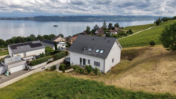 Maison récente de trois appartements avec vue sur le lac 1