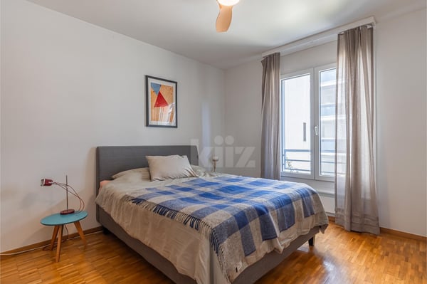 Bel appartement rénové avec balcon au centre de Genève 8