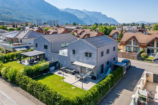 Belle maison contemporaine avec jardin et deux terrasses 12