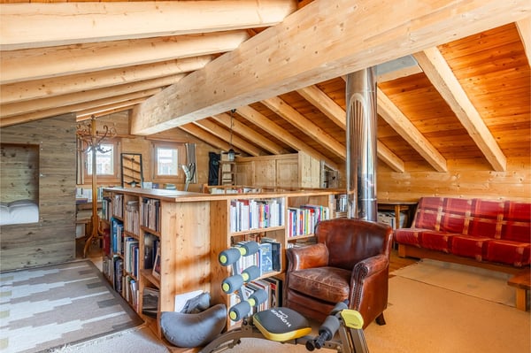 Magnifique chalet avec vue imprenable sur les Alpes 11