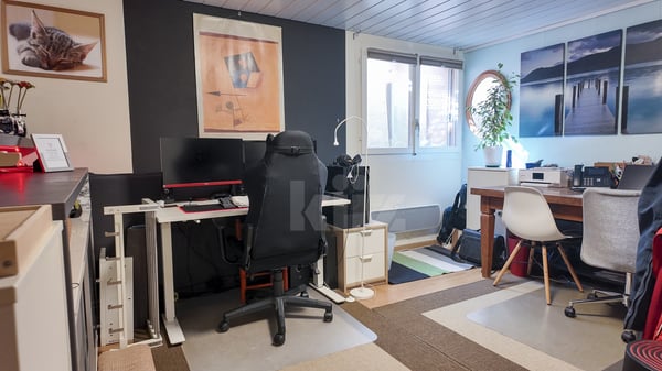 Superbe maison mitoyenne en demi-niveaux avec jardin 11