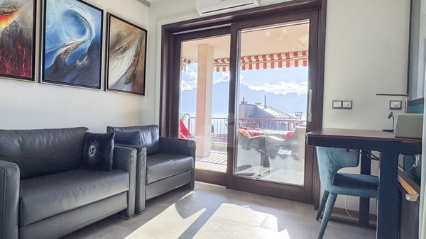 Bel appartement rénové avec balcon et vue panoramique 8