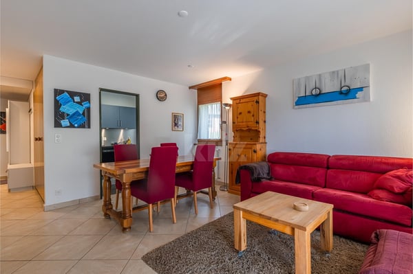 Appartement avec balcon et vue dégagée au pied des pistes 4