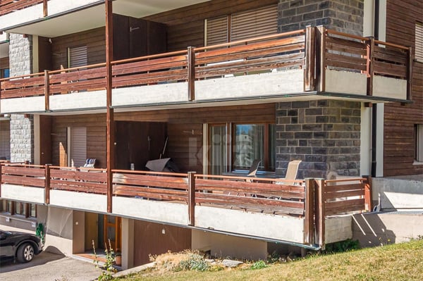 Appartement avec balcon et vue dégagée au pied des pistes 11