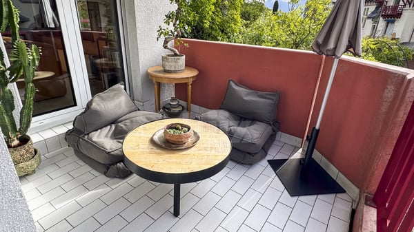 Charmant appartement rénové avec balcon 6
