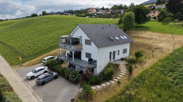 Maison récente de trois appartements avec vue sur le lac 12
