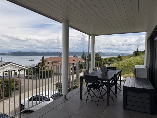 Maison récente de trois appartements avec vue sur le lac 2