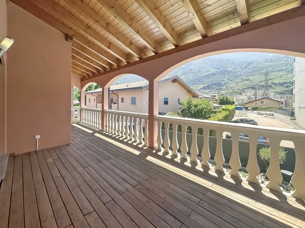 Saxon - Attique de 184 m² au calme, terrasse couverte et 2 places de parc couvertes 3