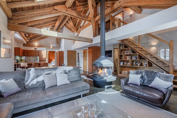Rare appartement duplex au cœur d’Argentière avec vue panoramique sur le massif du Mont-Blanc 3