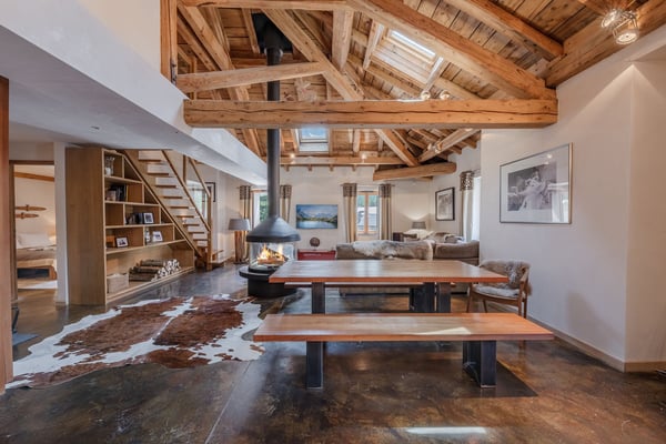Rare appartement duplex au cœur d’Argentière avec vue panoramique sur le massif du Mont-Blanc 1