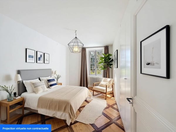 Spacieux 1.5p au calme dans une maison de Maître ! 3