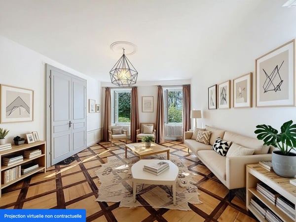 Spacieux 1.5p au calme dans une maison de Maître ! 1