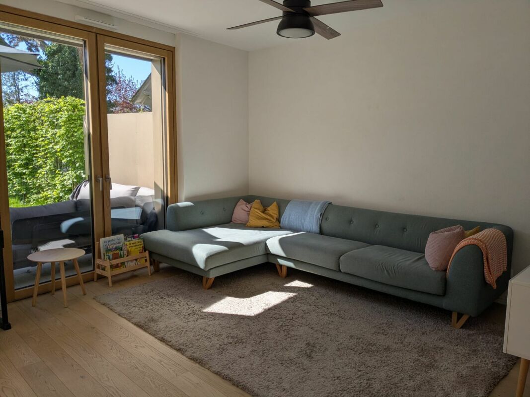 Lausanne : Superbe villa mitoyenne familiale de 5,5 pièces avec jardin