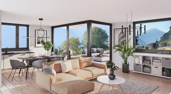 DUPLEX DANS LES COMBLES AVEC LOGGIA - VUE PANORAMIQUE - EN EXCLUSIVITÉ 5