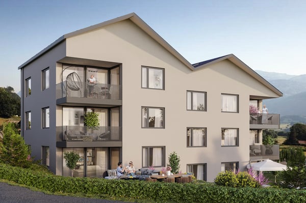 APPARTEMENT AVEC TERRASSE ET JARDIN - VUE PANORAMIQUE - EN EXCLUSIVITÉ 3
