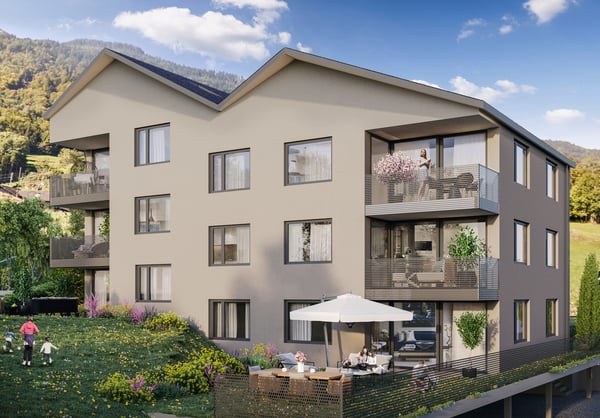 APPARTEMENT AVEC TERRASSE ET JARDIN - VUE PANORAMIQUE - EN EXCLUSIVITÉ 1