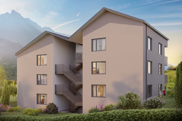 APPARTEMENT DE 4,5 PCES AVEC BALCON LOGGIA - VUE PANORAMIQUE - EN EXCLUSIVITÉ 4