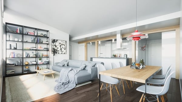 Appartement de 1 pièces proche du centre ville 3