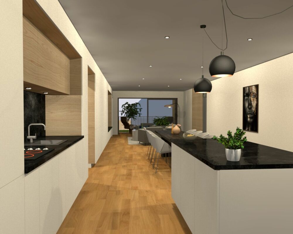 ARI-255 - Appartements de 4,5 pièces OUEST - Rez-de-chaussée et 1er étage - surface à vivre de 129,80 m2