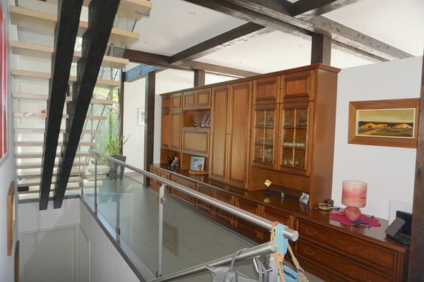 ARI-244 Splendide villa d'architecte avec piscine et vue imprenable sur le hauts de Delémont 13
