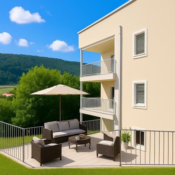 Appartement neuf 4.5 pièces au rez avec aménagement perso – balcon et jardin 1
