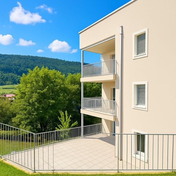 Appartement neuf 4.5 pièces au rez avec aménagement perso – balcon et jardin 5