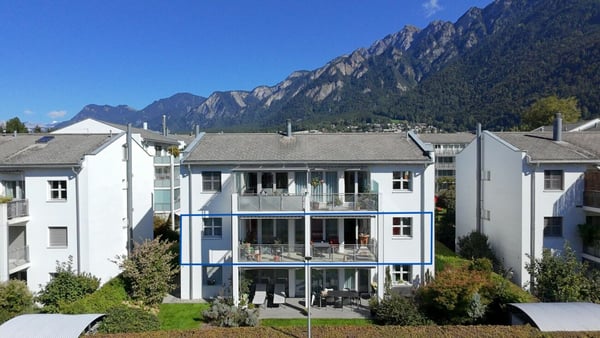 Lichtdurchflutete 1.5 (5.5)-Zimmer-Wohnung an bevorzugter Lage im Tittwiesenpark 1