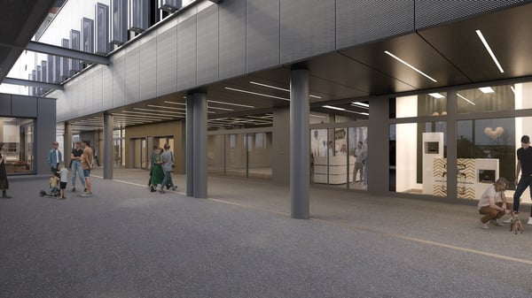 Attraktive Laden- und Praxisflächen im neuen Zentrum Liebrüti 2