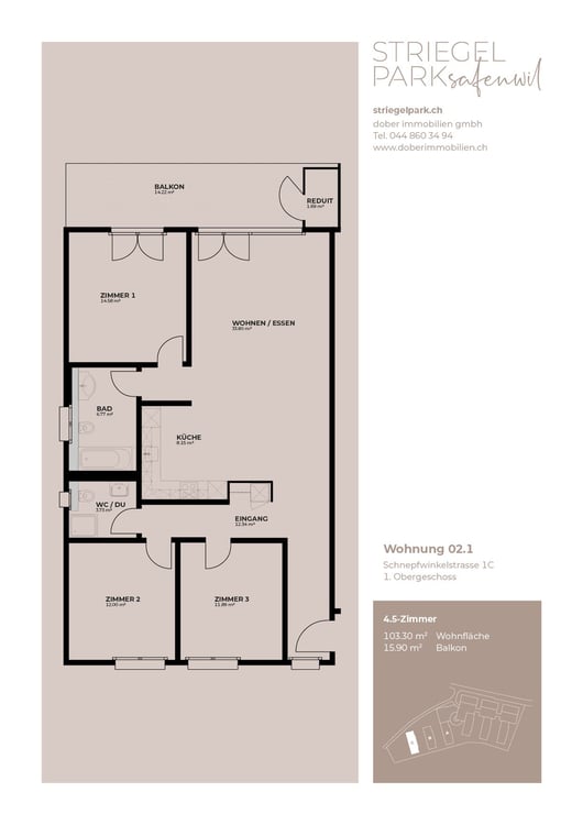 Moderne grosszügige Familienwohnung 11