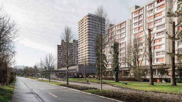 Attraktive Laden- und Praxisflächen im neuen Zentrum Liebrüti 3