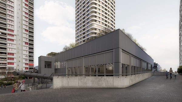 Attraktive Laden- und Praxisflächen im neuen Zentrum Liebrüti 1